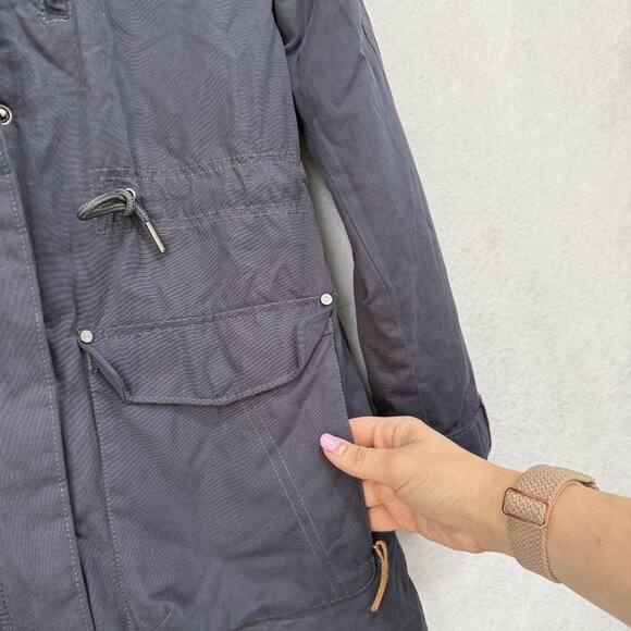 Columbia Jacket Womens Extra Small Hooded Parka Coat Flannel Lined XS WL4125 - Picture 4 of 13